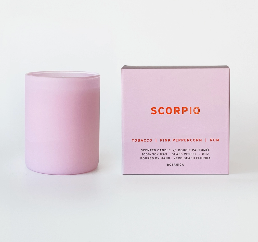Scorpio Zodiac Candle | 8 oz.