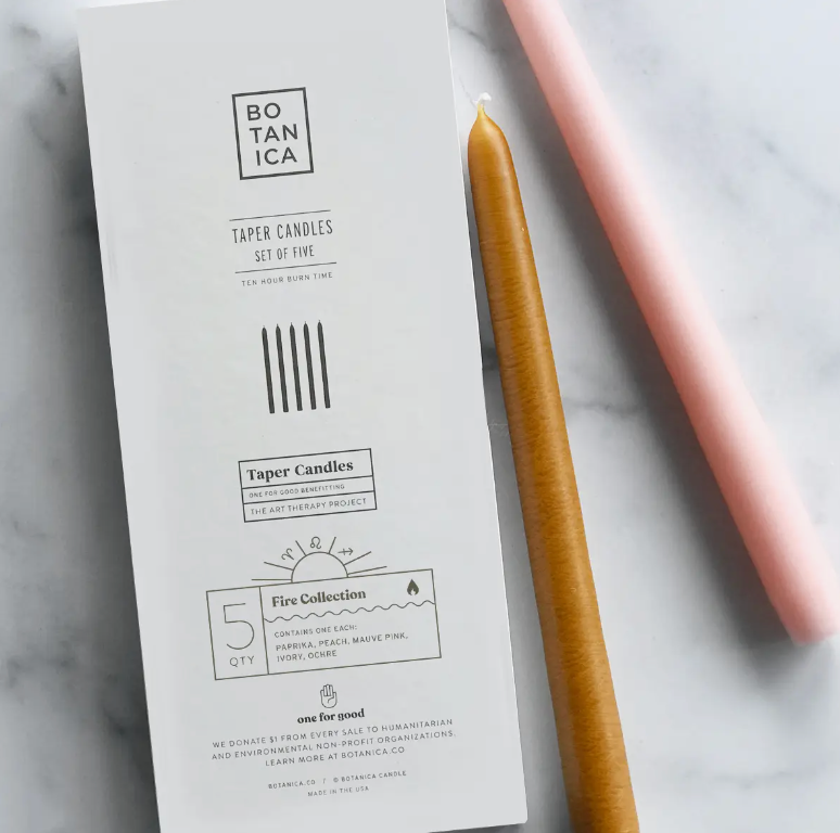 Zodiac Taper Candles | Fire