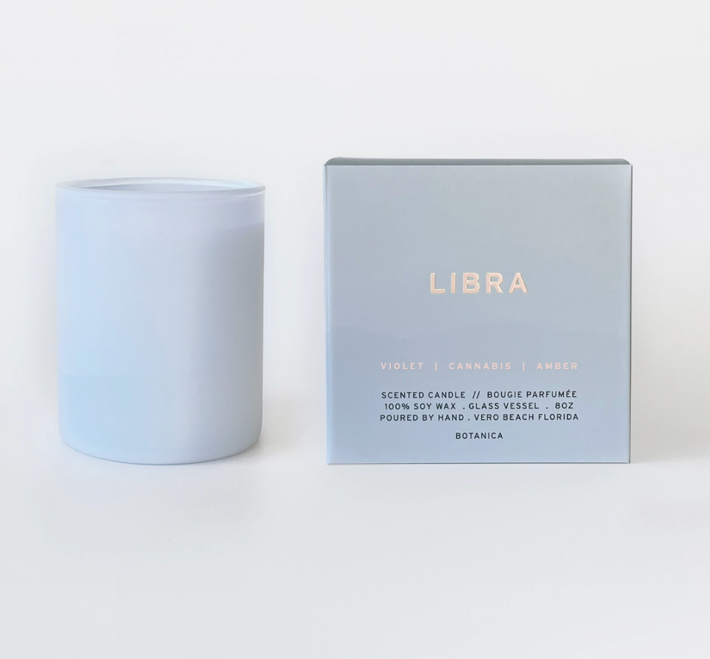 Libra Zodiac Candle  | 8 oz.