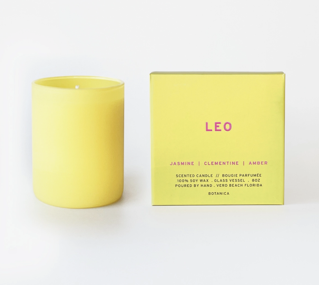 Leo Zodiac Candle  | 8 oz.